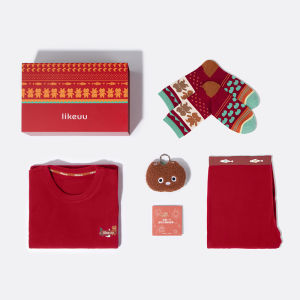 Ubrass Likeuu Mens and Womens Youth round Neck Cashmere Underwear Long Johns Kids Heattech Intimates Suit