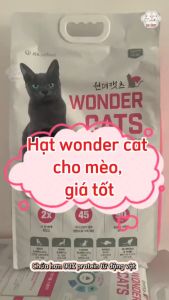 [5 kg] Wonder Cats - Hạt thức ăn cho mèo mọi lứa tuổi -  nhập Hàn Quốc.