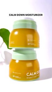 Somethinc Calm Down Skinpair Cover Cream Pelembab Wajah
