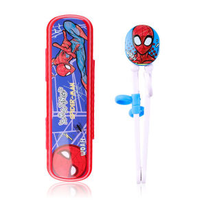Creative Spider-Man Childrens Chopsticks Cartoon Marvel Hero Captain Baby Home Practice Chopsticks Personalized Kids Utensils