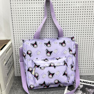 Large-Capacity Crossbody Bag Female Junior High School Student Clow M Shoulder Bag Girl Student Elementary School Student Tutorial Handbag Portable Bag
