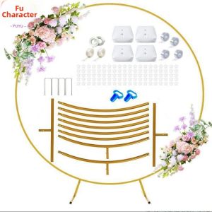 Metal Ring Balloon Arch Frame For Wedding Decor
