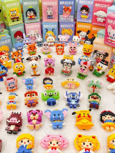 Đồ Chơi Khối Lượng Nhỏ Lắp Ráp Sáng Tạo Cho Trẻ Em Đồ Chơi Giáo Dục Cho Bé Trai Và Bé Gái Đồ Chơi Hoạt Hình Thời Trang Hộp Mù Quà Tặng