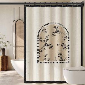MOLORE | Waterproof Mildew-Resistant Dry Wet Separation Bath Curtain