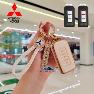 Mitsubishi Outlander เคสกุญแจรีโมตเคสกุญแจ Mitsubishi Mirage สำหรับ Mitsubishi Mirage /Pajer/attrage. Trage. Triton/outlander/asx Key Cover