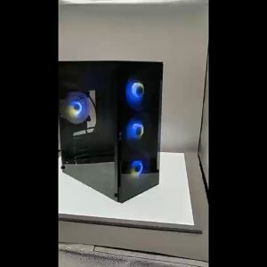 Fully Lateral Transluscent Computer Mainboard Business Office Multi-disk ATX Matx Itx PC Side Transparent Chassis Case