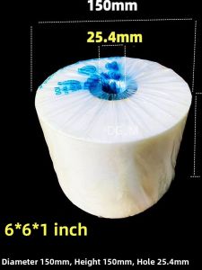 Woodworking Sponge Wheel Sandpaper Drum Wheel Furniture Shoe Material Wheel 100*150MM Sand Belt Wheel Manual Control