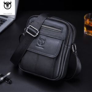 Túi đeo chéo đeo bụng nam túi bao tử da bò 100% cao cấp BULLCAPTAIN thiết kế nhiều ngăn tiện lợi cam kết BH 24 thBC10