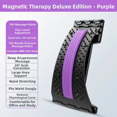 GUOQI | Lumbar Relief Support Stretcher Massage Device