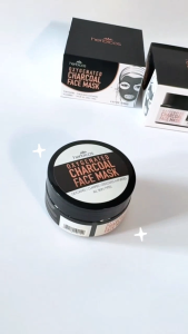 Herbicos Oxygenated Charcoal Bubble Mask 100g Deep Cleansing Blackhead Remover Oil Control