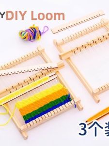 Childrens Mini Wooden Weaving Loom