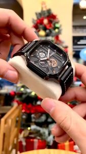 Đồng Hồ Nam Mặt Vuông Chính Hãng Ulzzang U33 TD6 Dây Da Cao Cấp Kiểu Dáng Thời Trang Đẹp Độc Lạ Cá Tính Giá Rẻ