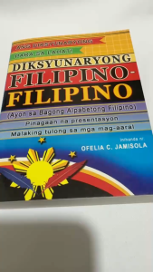 Diksyunaryong Filipino-Filipino Jumbo size (12cmX2cmX17cm) 480 pages
