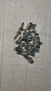 Flange bolt m6x25 kunci 10 Baut blok mesin 6x25 putih