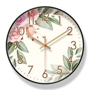 Minimalist Nordic Quiet Sweeping Seconds Wall Clock