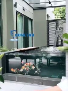 น้ำตก น้ำตกภูมิทัศน์ ผนังม่านน้ําสแตนเลส 304 ม่านน้ำตก 30cm/60cm/90cm/120cm/ น้ำตกบ่อปลา ผนังบ่อปลา สวนดอกไม้ สวนในบ้าน กำแพงม่านน้ำ