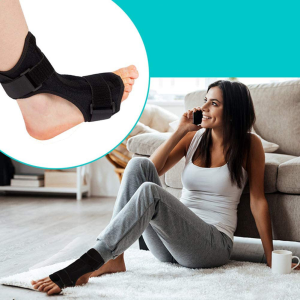DIDI 1PCS Plantar Fasciitis Night Splint Adjustable Ankle Support Drop Foot Brace Dorsal Night Splint for Plantar Fasciitis Relief Foot Drop Orthotic Heel Calf Stretcher