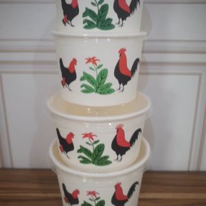 Mangkok Kertas Ayam 12 oz / 17 oz /22 oz /27 oz / Paper Bowl Ayam / Mangkok Kertas Bakso / Mangkok Es / Mangkok Kertas (25 pcs)