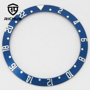 RICHUS NH35 Case 41mm Brown Watch Case Aluminum Bezel Fit NH35 NH36 ETA2824 PT5000 Miyota8215-DG Movement Watch Accessories