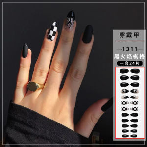 Autumn Winter New Handmade Nail Art Patch Short And Long Nails Beauty Nail Stickers Manicure Tools by MONLEYTA