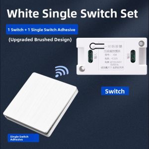 Wireless Remote Switch Smart No Wiring Stick Anywhere Lamp Switch Double Control Bedroom Controller Light off Tool International Electrotechnical