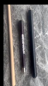 WEISHIDUN14mm Break/Jump Combination Cue | Carbon Fiber + Aluminum Alloy Billiard Stick | Professional 8-Ball/9-Ball Training Tool with Explosive Power