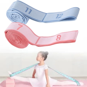 Latin Training Band Yoga Elastic Stretch Band Digital Dance Training Resistance Band 8/10/12-Segment
