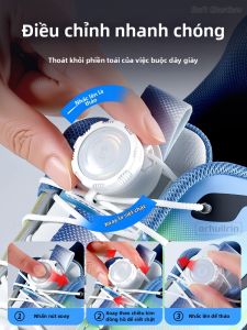 MICUI | Giày Thể Thao Nút Bấm Mở Nhanh cho Trẻ Em và Người Lớn