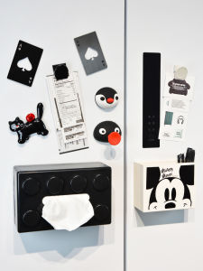 New Home 100 Pieces INS Style High End Fridge Magnet Decorative Paper Towel Box with Spring Drawstring China Made Home Decor