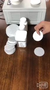 100 PC หลายขนาด โฟมกาว แผ่นโฟมกาวในตัว สุญญากาศ ไม่รั่วไหล ป้องกันความชื้น โฟมปากขวด