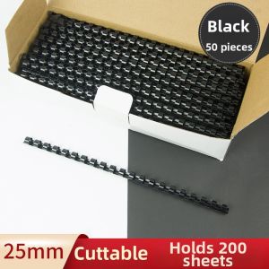 BEIQIANDAXIU | 21-Hole Plastic Binder Rings For Bidding Booklet Comb Binding Machine