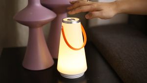 Portable Camping Touch Night Light USB Rechargeable Creative ABS Outdoor Camping Light LED Handheld Light