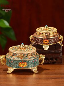 Indoor Multi-scent Suitable Enamel Plate Incense Burner