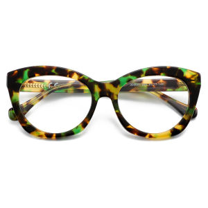 ZENOTTIC Feminine Winged Clear Acetate Butterfly Frame For Ladies Eyewear Soft Contour Architecture Distinction In Minimalism