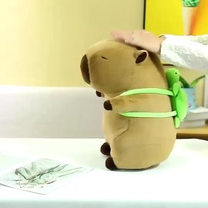 Boneka Capybara Gendong Tas Uk 35cm