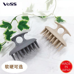 แปรงล้างผมแบบนวดหัว แปรงสีฟันแบบยาวนุ่มและแข็งสำหรับขัดถูและล้างผมด้วยยางซิลิโคน อุปกรณ์ทำความสะอาดที่จำเป็นสำหรับบ้าน