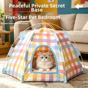 TAOKOU | Safe Semi-closed All Seasons Cooling Pet Bed