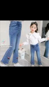 CELANA JEANS ANAK CWEK IMPORT RAWIS MUTIARA USIA 1-10 THN MOTIF RANDOM TERBARU