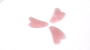 1PC Jade Guasha Massage Natural Jade Scraper Facial Gua Sha SPA Neck Massager for Face Lifting Wrinkle Remove Beauty Healty Tool