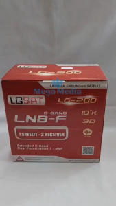 LNB Parabola Jaring C band single paralel 2TV murah Original sinyal super kuat