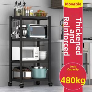 Carbon Steel Kitchen Storage Rack Multi-Layer