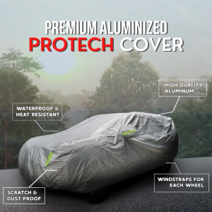 Nissan Sylphy Protech Lab - Premium 3-Layered All Weather SILVER Aluminum Car Cover