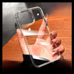 DAIMANG | Ốp lưng bảo vệ Chống Sốc Cho iPhone15ProMax và iPhone14Pro Trong Suốt Đơn Giản Bao Toàn Bộ