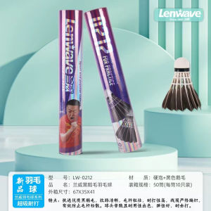 Stable Professional Badminton Racket Goose Feathers Durable Windproof Training Entertainment Sports Fitness Fans Supplies