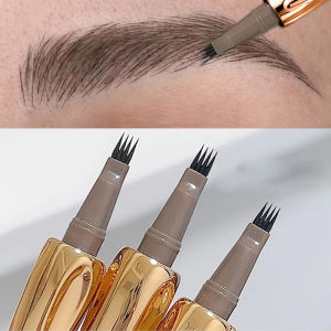 【XZ Beauty】Liquid Eyebrow Pencil Waterproof 0.01MM 4 Point Eyebrow Pen Sweatproof Eyes Eyebrown Enhancers Korean Makeup Cosmetics