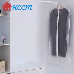 HCCM Transparent Garment Bag Dustproof Clothes Protector Cloth Cover Waterproof anti-scratch Storage Bag Clothes Suit Garment Dustproof Cover