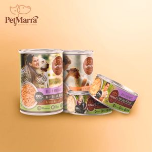 PetMarra Choice Cuts Adult Dog Wet Food Can Beef and Vegetables 170g - PetMate