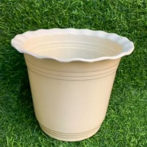 Plant Specialist/White Bell Pot (Plastic Pot)