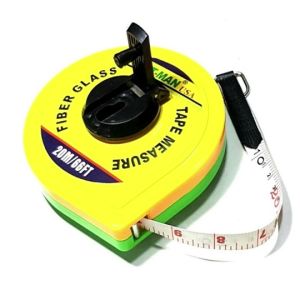 Thước Dây Cuộn Chiều Dài Thước 20M Vỏ Hộp Nhựa Dãy Đo In Rõ Vạch Số Liệu Chất Liệu Bền Bỉ