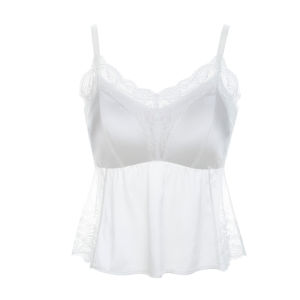 Huyu | Silk Aesthetic Back Bralette Without Wire With Pads Wearable as Camisole